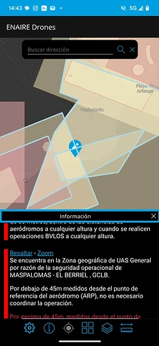 Enaire drones map