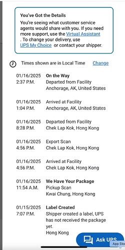 Fast Shipping and Delivery by DJI